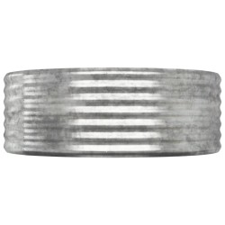 Lit surélevé de jardin Acier galvanisé Argenté 525999525999