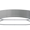 Lit surélevé de jardin Acier galvanisé 296x140x36cm gris 526000526000