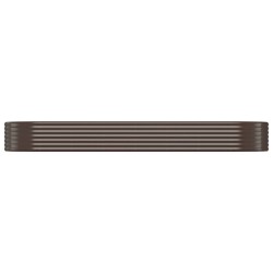 Lit surélevé de jardin Acier galvanisé marron 526004526004