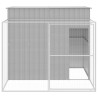 Niche pour chien avec cour gris clair 214x253x181 cm 526010526010