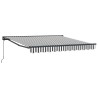 Cadre d'auvent Anthracite et blanc 300 x 250 cm 526051526051