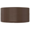 Jardinière surélevée Marron 140 x 140 x 68 cm Acier galvanisé 526061526061