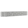 Lit surélevé de jardin Acier enduit de poudre Argenté 526064526064