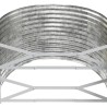 Lit surélevé de jardin Acier enduit de poudre Argenté 526064526064