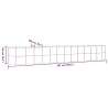 Lit surélevé de jardin Acier enduit de poudre Argenté 526064526064