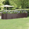 Lit surélevé de jardin Acier galvanisé marron 526066526066