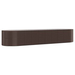 Lit surélevé de jardin Acier galvanisé marron 526066526066