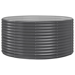 Lit surélevé de jardin Anthracite Acier galvanisé 526069526069