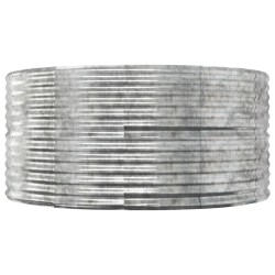 Lit surélevé de jardin Argenté Acier galvanisé 526070526070