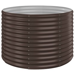 Lit surélevé de jardin Acier galvanisé marron 526071526071