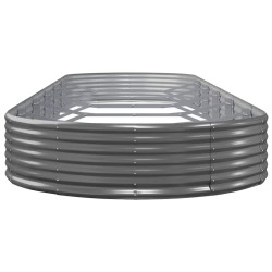 Lit surélevé de jardin Acier galvanisé Anthracite 526072526072