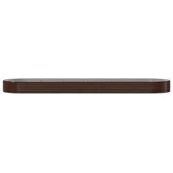 Lit surélevé de jardin Acier galvanisé marron 526073526073