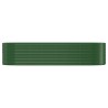 Lit surélevé de jardin Acier galvanisé 322x100x68cm Vert 526075526075