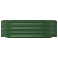 Jardinière surélevée Vert 212 x 140 x 68 cm Acier galvanisé 526076526076