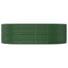 Jardinière surélevée Vert 212 x 140 x 68 cm Acier galvanisé 526076526076