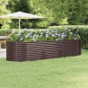 Lit surélevé de jardin Acier galvanisé marron 526078526078