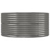 Lit surélevé de jardin Gris 212x140x68cm Acier galvanisé 526080526080