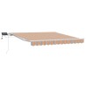 Auvent Rétractable Multicolore 300 x 250 cm Tissu et acier 526092526092
