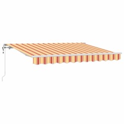 Auvent Rétractable Jaune 350 x 200 cm tissu 526110526110