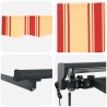 Cadre d'auvent Multicolore 400 × 300 cm 526115526115