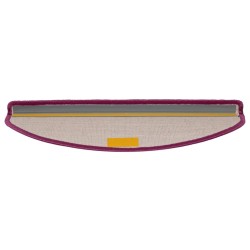 Tapis d'escalier 15 pièces 65 x 21 x 4 cm Rose Demi-rond Grand 526170526170