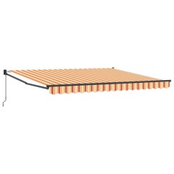 Auvent Rétractable Jaune et Orange 400 × 300 cm 526179526179