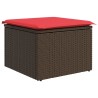 Ensemble de Canapés 4 pcs Marron polyrotin 526229526229