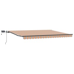 Auvent Rétractable Multicolore 400 ×300 cm tissu 526278526278