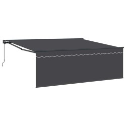 Auvent Rétractable Anthracite 400 × 300 cm 526285526285