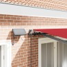Auvent Rétractable Rouge 350 x 250 cm tissu 526287526287