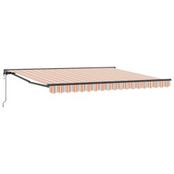 Cadre d'auvent Bleu et Orange 400 × 300 cm 526294526294