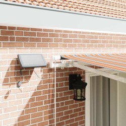 Auvent Rétractable avec Multicolore 400 ×300 cm tissu 526315526315