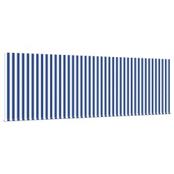 Auvent Rétractable Bleu et Blanc 400 × 300 cm 526324526324