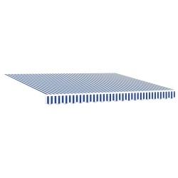 Cadre d'auvent Bleu et Blanc 400 × 300 cm 526327526327