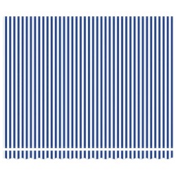 Cadre d'auvent Bleu et Blanc 400 × 300 cm 526327526327