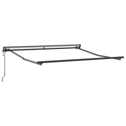 Cadre d'auvent Vert et blanc 350 x 250 cm 526328526328