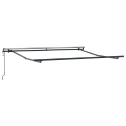 Auvent Rétractable Vert et blanc 350 x 250 cm 526339526339