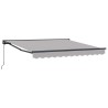 Cadre d'auvent Gris clair 350 x 250 cm 526360526360