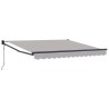 Auvent Rétractable Gris clair 350 x 250 cm 526361526361