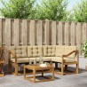 Ensemble de canapés d'extérieur 5 pcs Naturel et Beige 526412526412