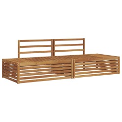 Ensemble de canapés d'extérieur 2 Pièce Naturel 526562526562