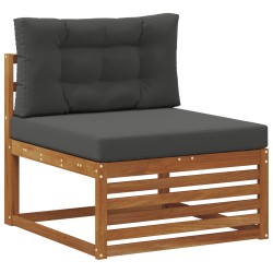 Ensemble de canapés d'extérieur 4 pcs Naturel et Anthracite 526570526570