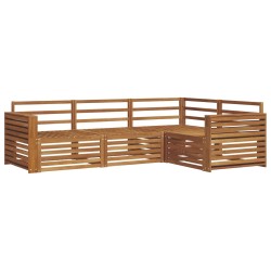 Ensemble de canapés d'extérieur 4 pcs Naturel 526605526605