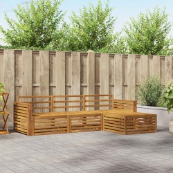 Ensemble de canapés d'extérieur 4 pcs Naturel 526619526619