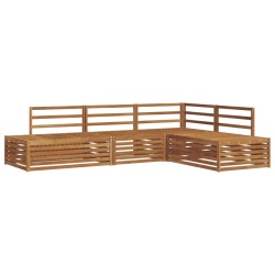 Ensemble de canapés d'extérieur 4 Pièce Naturel 526626526626