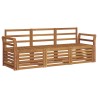 Ensembles de canapés 3 pcs Naturel Bois d'Acacia Massif 526627526627