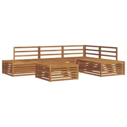 Ensemble de canapés d'extérieur 5 Pièce Naturel 526638526638