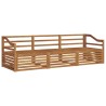 Ensemble de canapés d'extérieur 3 pcs Naturel 526672526672
