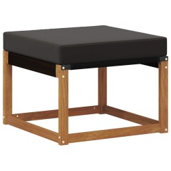 Ensemble de canapés d'extérieur 8 pcs Naturel et Noir 526679526679