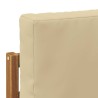 Ensemble de canapés d'extérieur 3 pcs Naturel et Beige 526689526689